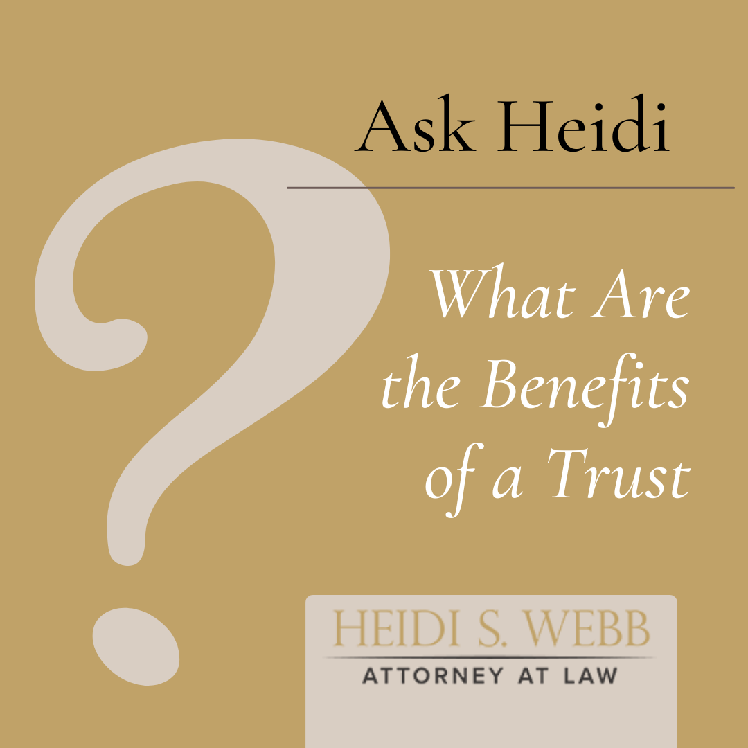 trusts estate planning benefits