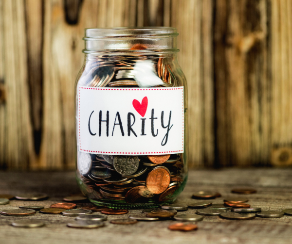 leave money to a charity