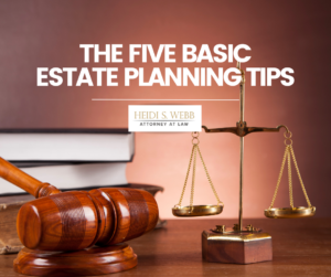 Basic Estate Planning Steps